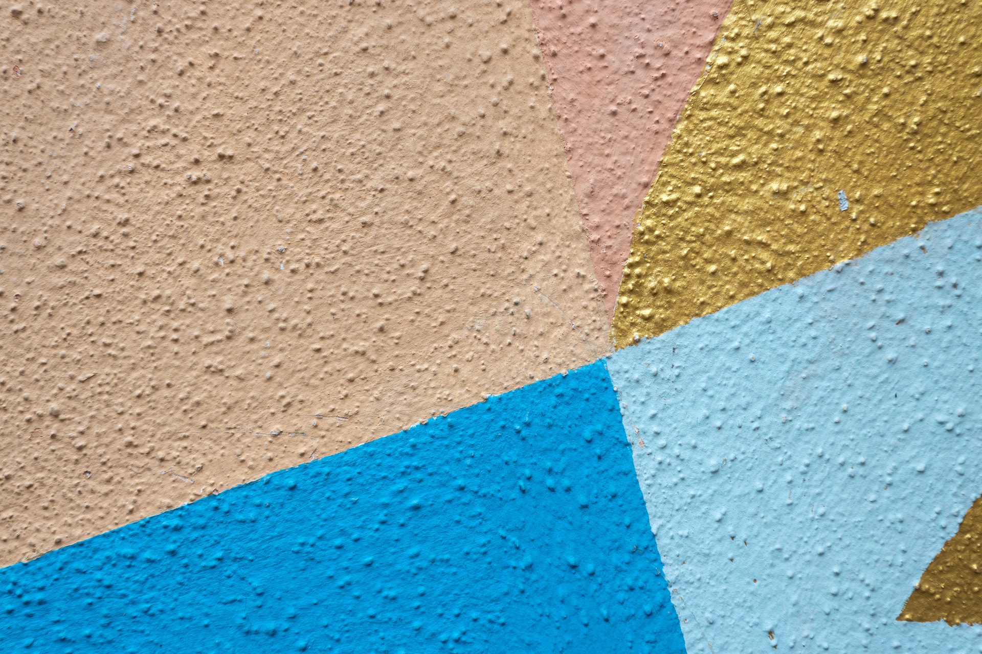Painted urban wall